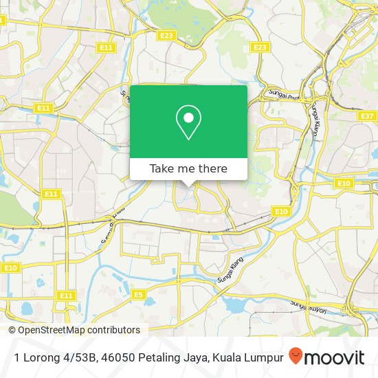 Peta 1 Lorong 4 / 53B, 46050 Petaling Jaya