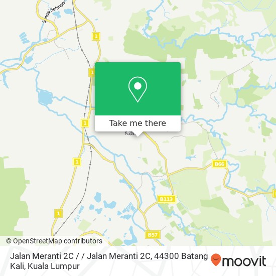 Jalan Meranti 2C / / Jalan Meranti 2C, 44300 Batang Kali map