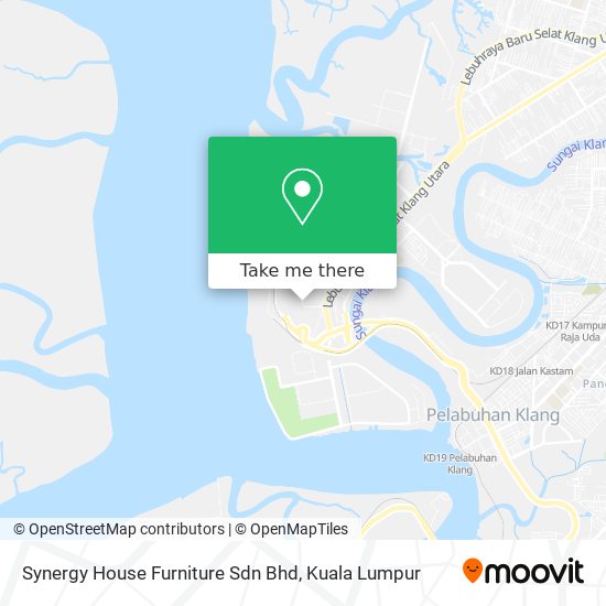 Synergy House Furniture Sdn Bhd map