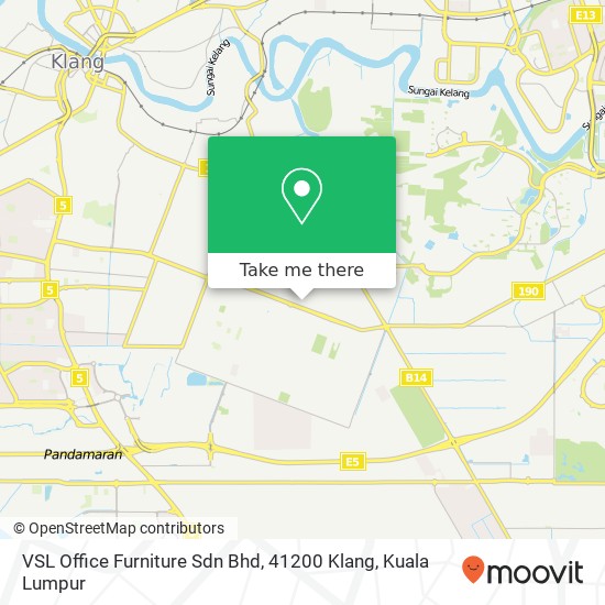 VSL Office Furniture Sdn Bhd, 41200 Klang map