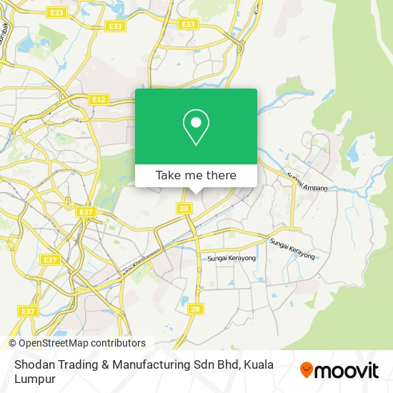 Shodan Trading & Manufacturing Sdn Bhd map