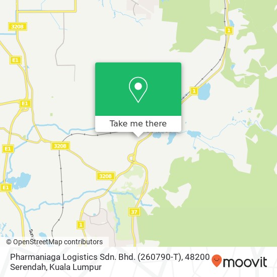 Pharmaniaga Logistics Sdn. Bhd. (260790-T), 48200 Serendah map