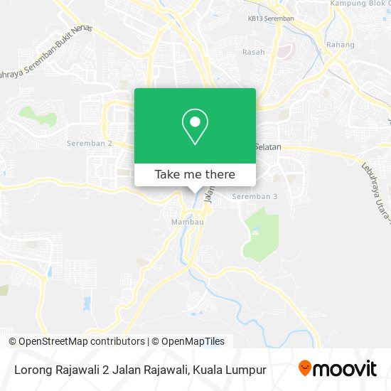 Lorong Rajawali 2 Jalan Rajawali map