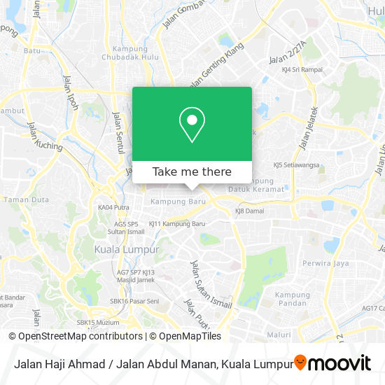 Jalan Haji Ahmad / Jalan Abdul Manan map