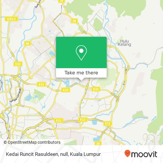 Kedai Runcit Rasuldeen, null map