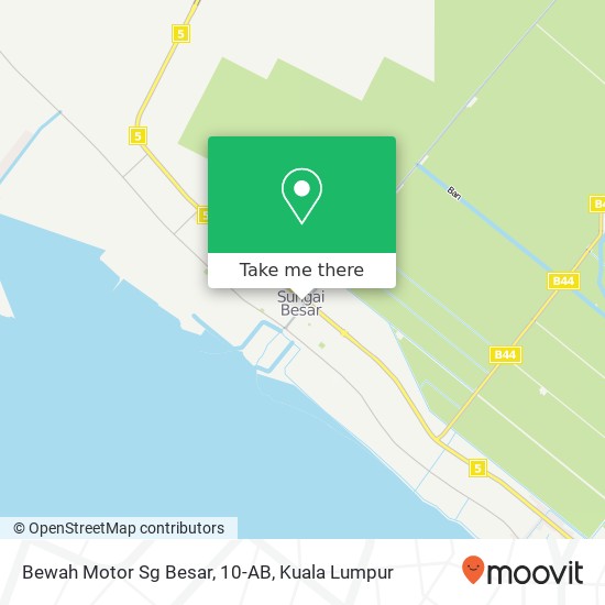 Bewah Motor Sg Besar, 10-AB map