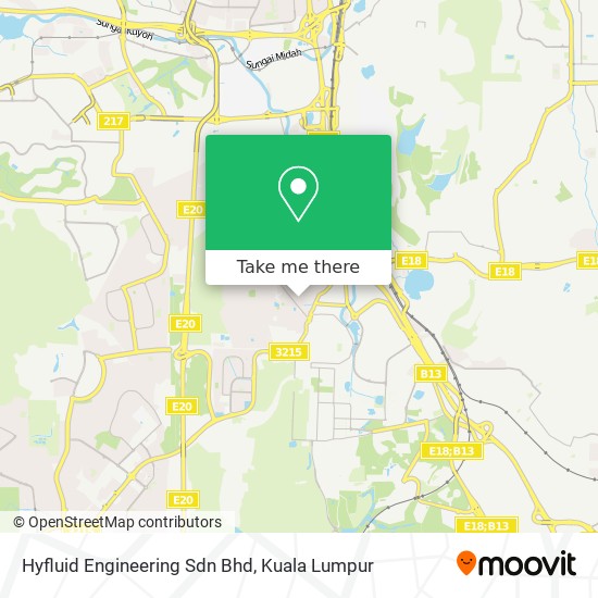 Peta Hyfluid Engineering Sdn Bhd