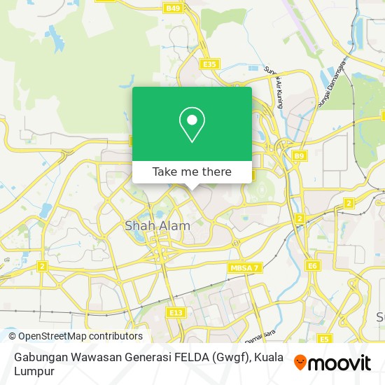Peta Gabungan Wawasan Generasi FELDA (Gwgf)