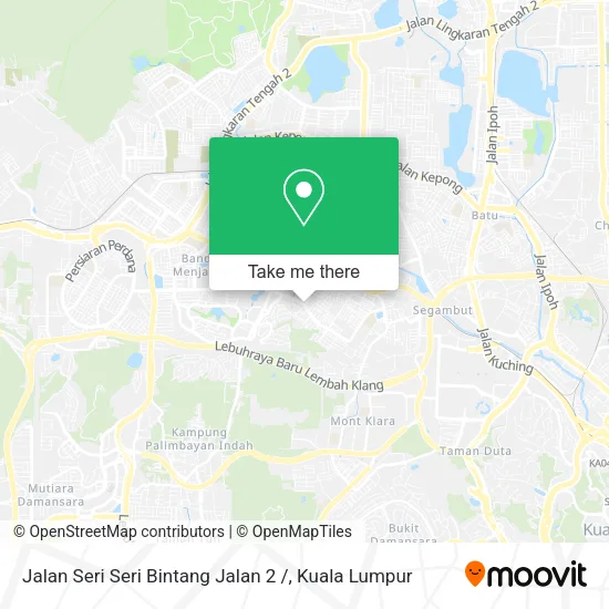 Jalan Seri Seri Bintang Jalan 2 / map