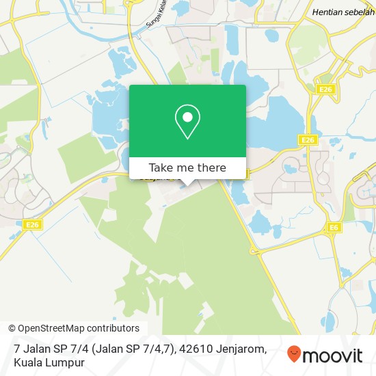 7 Jalan SP 7 / 4 (Jalan SP 7 / 4,7), 42610 Jenjarom map