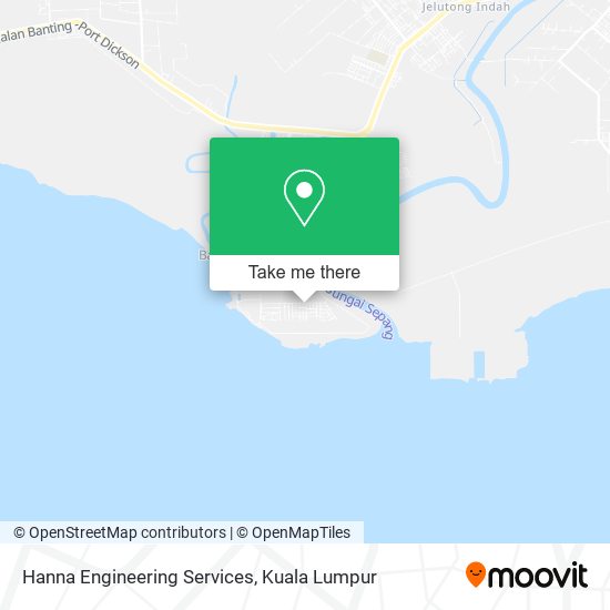 Hanna Engineering Services map