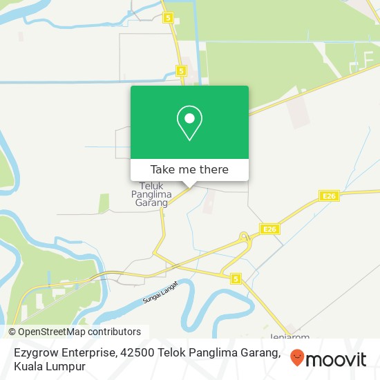 Ezygrow Enterprise, 42500 Telok Panglima Garang map