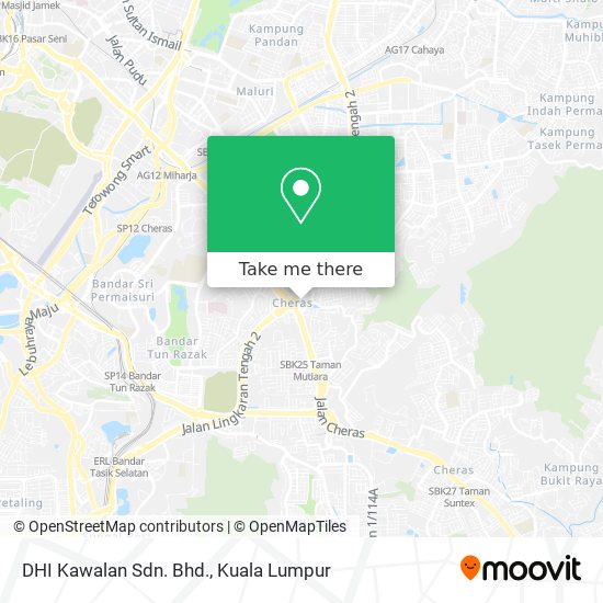 Peta DHI Kawalan Sdn. Bhd.