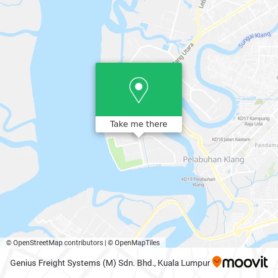 Genius Freight Systems (M) Sdn. Bhd. map