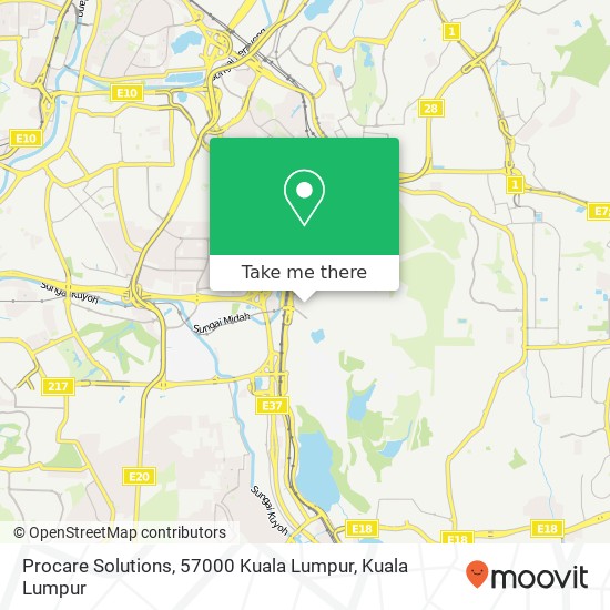 Procare Solutions, 57000 Kuala Lumpur map