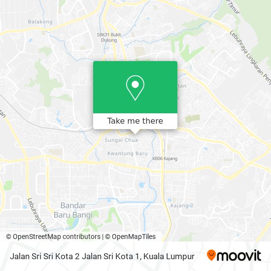 Peta Jalan Sri Sri Kota 2 Jalan Sri Kota 1