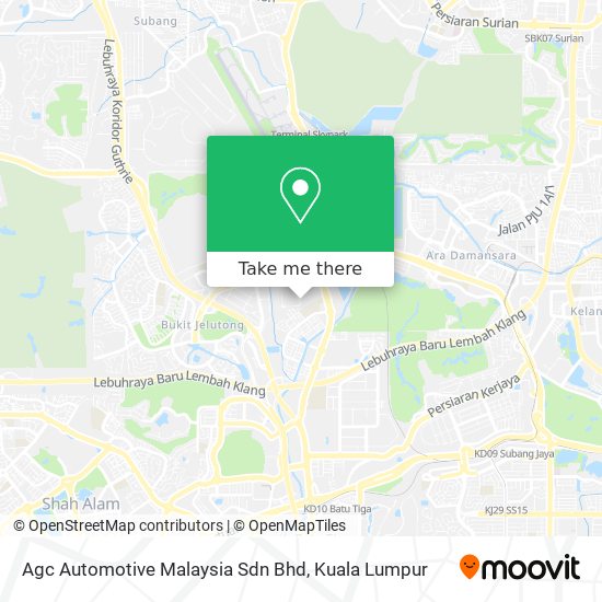 Agc Automotive Malaysia Sdn Bhd map
