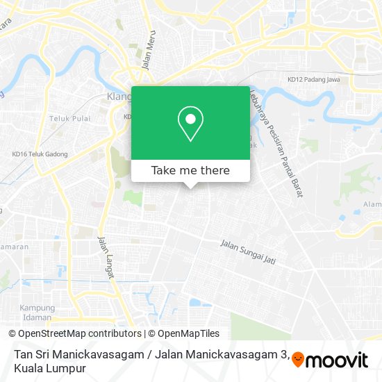 Tan Sri Manickavasagam / Jalan Manickavasagam 3 map