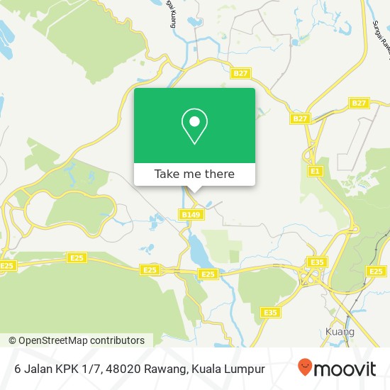 6 Jalan KPK 1/7, 48020 Rawang map