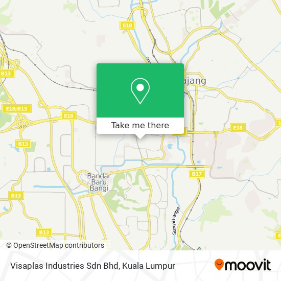 Visaplas Industries Sdn Bhd map