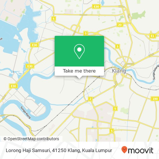 Lorong Haji Samsuri, 41250 Klang map