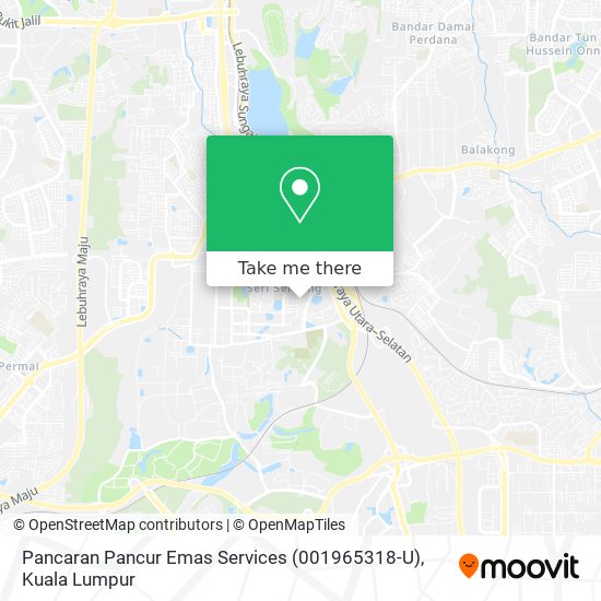 Peta Pancaran Pancur Emas Services (001965318-U)