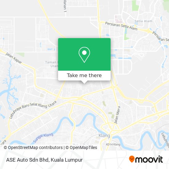 Peta ASE Auto Sdn Bhd