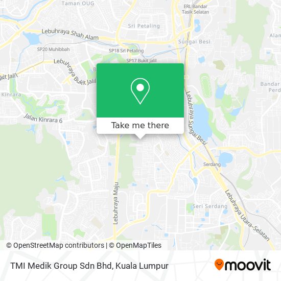 TMI Medik Group Sdn Bhd map