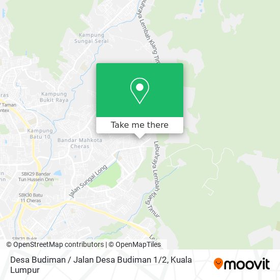 Desa Budiman / Jalan Desa Budiman 1 / 2 map