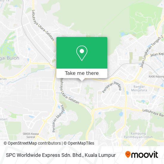 SPC Worldwide Express Sdn. Bhd. map