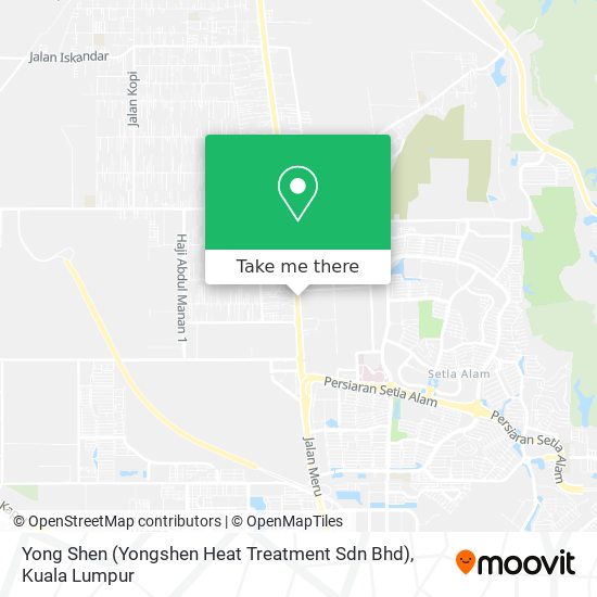 Yong Shen (Yongshen Heat Treatment Sdn Bhd) map