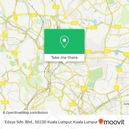 Edsys Sdn. Bhd., 50250 Kuala Lumpur map