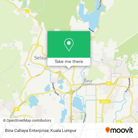 Bina Cahaya Enterprise map