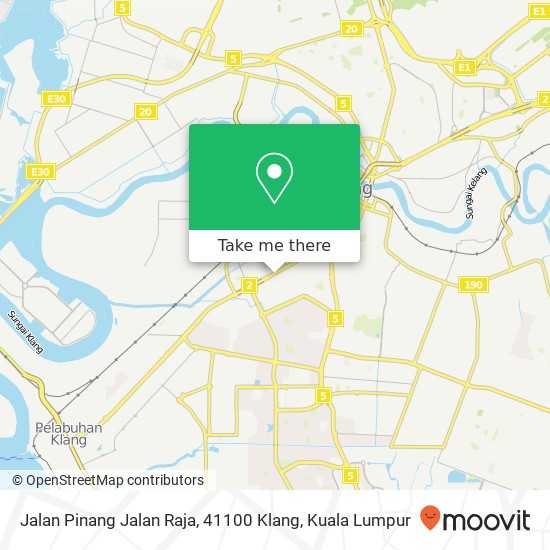 Jalan Pinang Jalan Raja, 41100 Klang map