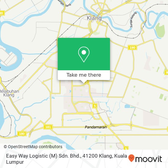 Easy Way Logistic (M) Sdn. Bhd., 41200 Klang map