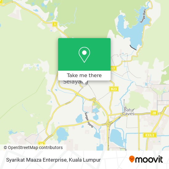 Syarikat Maaza Enterprise map
