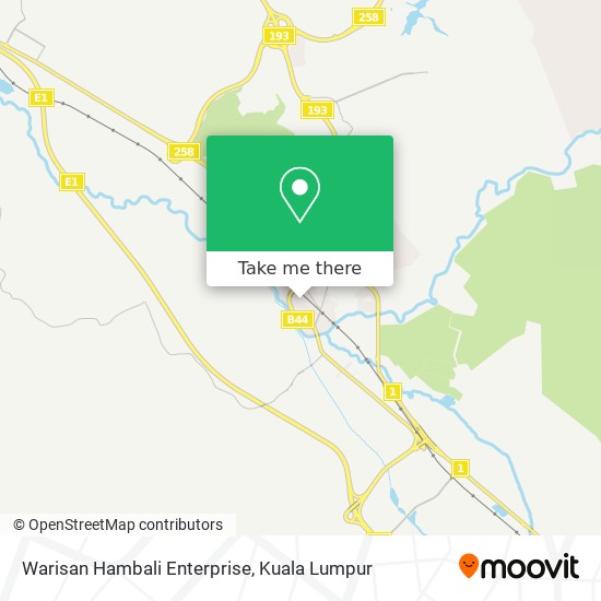 Warisan Hambali Enterprise map