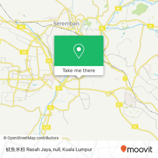 鱿鱼米粉 Rasah Jaya, null map