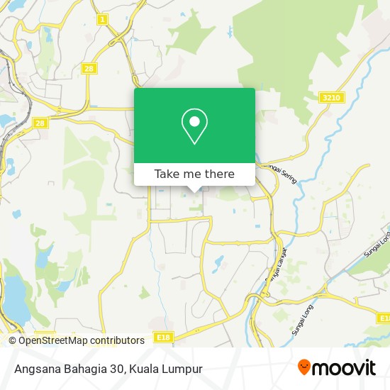 Angsana Bahagia 30 map