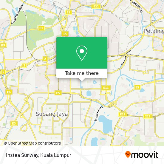 Instea Sunway map