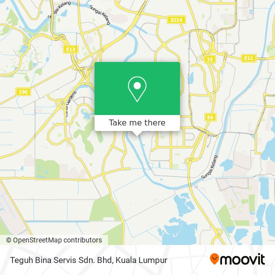 Teguh Bina Servis Sdn. Bhd map