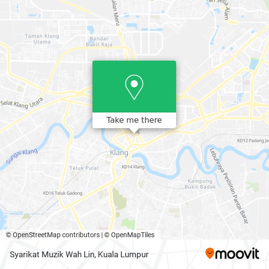 Syarikat Muzik Wah Lin map