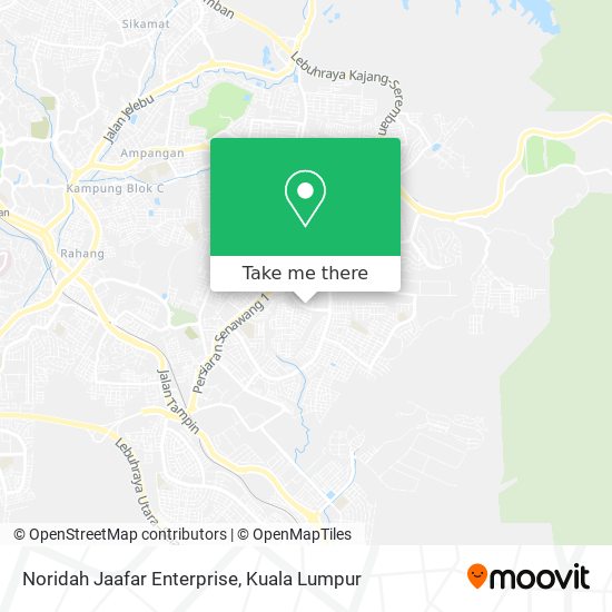 Noridah Jaafar Enterprise map