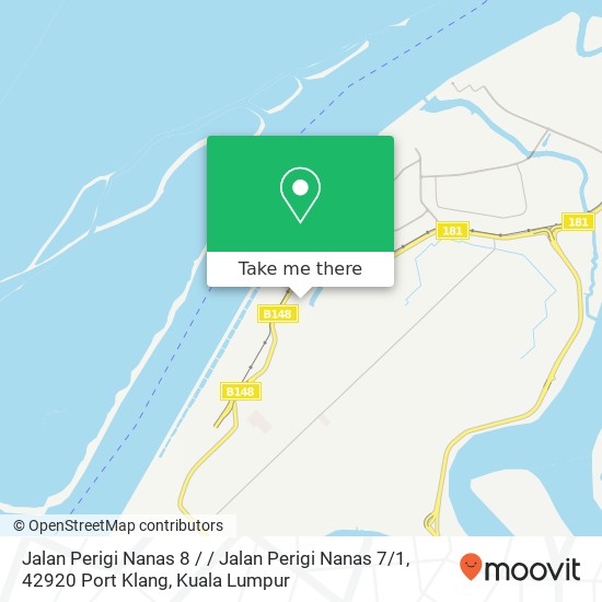 Peta Jalan Perigi Nanas 8 / / Jalan Perigi Nanas 7 / 1, 42920 Port Klang