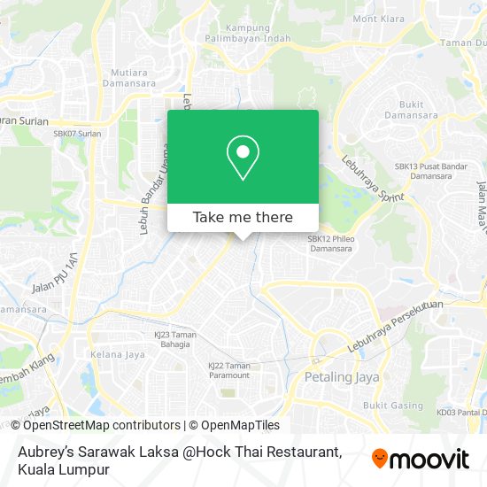 Aubrey’s Sarawak Laksa @Hock Thai Restaurant map