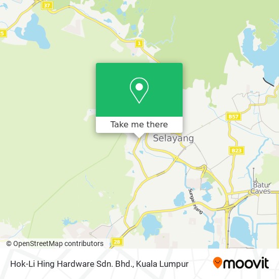 Hok-Li Hing Hardware Sdn. Bhd. map