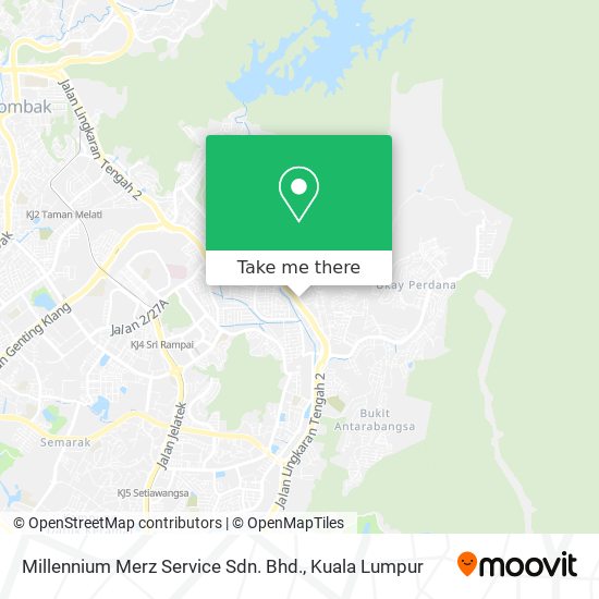Millennium Merz Service Sdn. Bhd. map