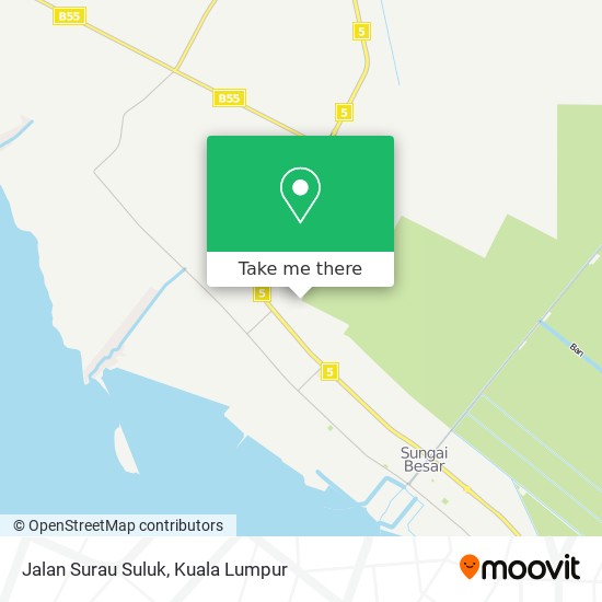 Jalan Surau Suluk map