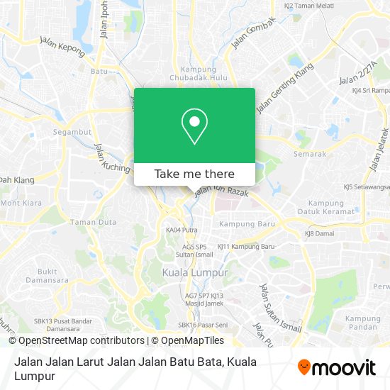 Jalan Jalan Larut Jalan Jalan Batu Bata map