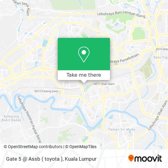Gate 5 @ Assb ( toyota ) map